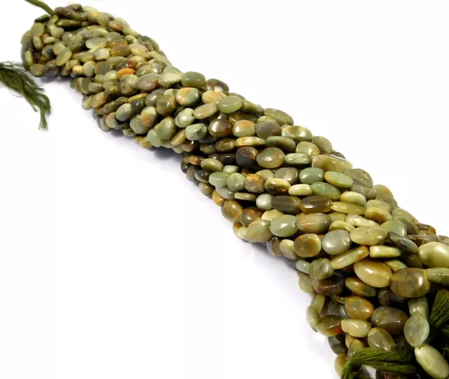 100% Natural Cats Eay Oval Beads 13 Inches Strand Gemstone Jewelry Wholesale Lot