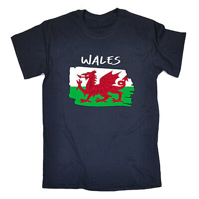 Wales Country Flag Nationality Supporter Sports -  Kids Children T-Shirt Tshirt