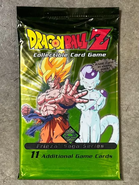 Dragon Ball Z Frieza Saga Booster 10 Card Pack X1 Factory Sealed Rare!!