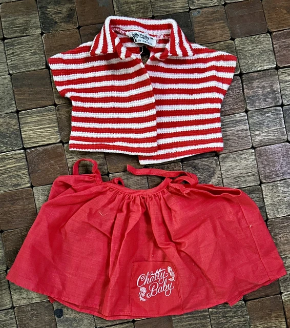 Vintage Chatty Baby Outfit