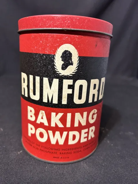1993 Rumford Baking Powder Tin