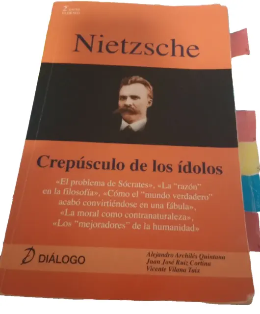 Nietzsche : Crepúsculo de los ídolos : El problema de Sócrates