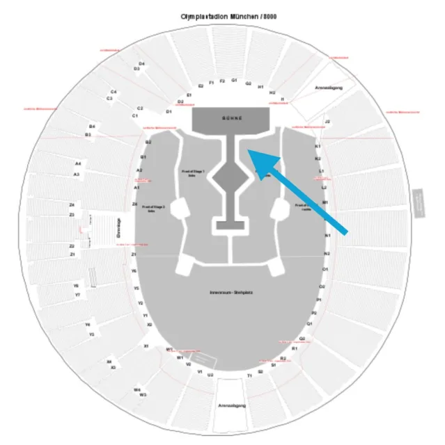 TAYLOR SWIFT, 2x FRONT OF STAGE [VIP-Package 1], München