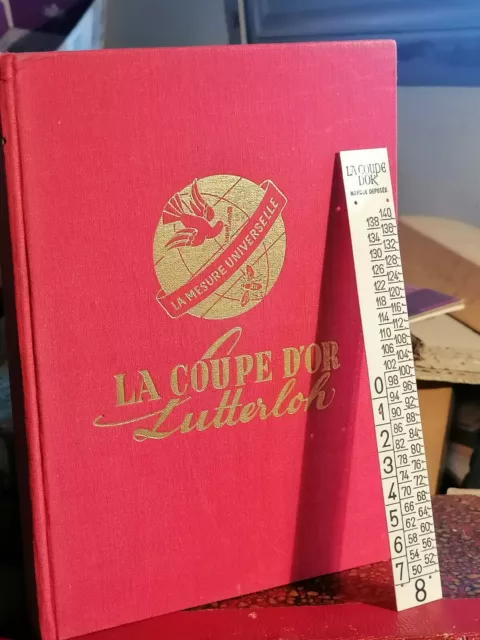 [LIVRE DE METIER] 1956 LA COUPE D'OR POUR TAILLEURS Avec la réglette de mesure