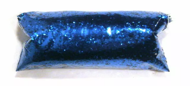 2oz / 59ml Electric Blue .025" Metal Flake, Auto, Gelcoat, Additive Metalflake