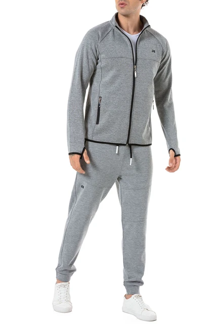 Redbridge Uomo Tuta da Jogging Sportivo Suit Set Felpa Pullover