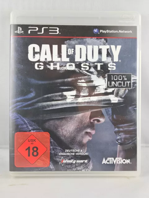 PS3 Call of Duty Ghosts Sony Playstation PS 3 ohne Anleitung GETESTET