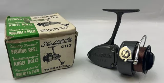 OLD NORIS SHAKESPEARE Open Face Spinning Fishing Reel - Boxed