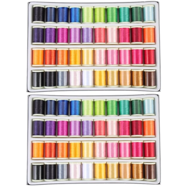 80 rollos edredones temas hágalo usted mismo kit de costura para artesanía hágalo usted mismo bordado costura