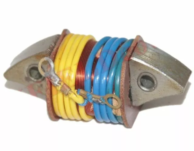 6 Volt Stator Plate Lighting Supply Coil 2 Vespa VBA VBB Scooter