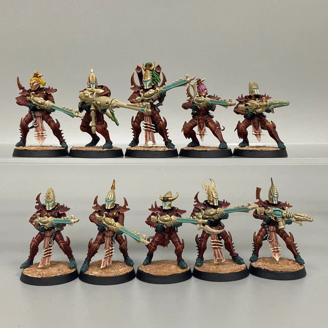 2x Khymerae (Dark Eldar/Drukhari) – Warhammer 40k Finecast – Figurines 28mm