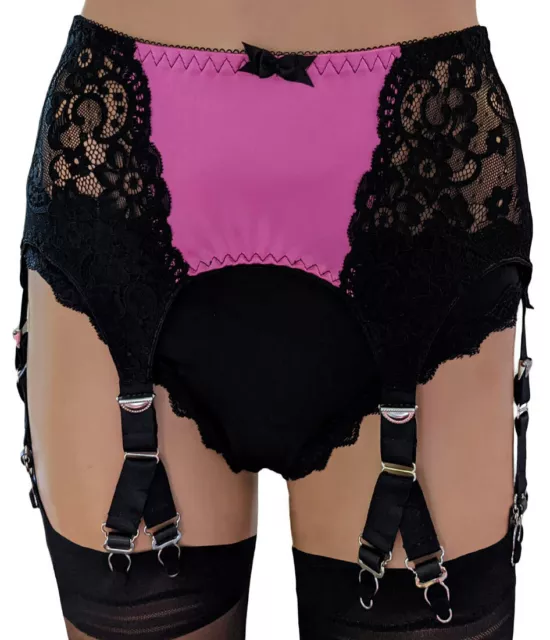 Suspender belt metal clips on sale