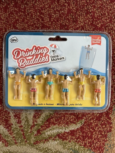 Drinking Buddies Glasmarkeerders (set Van 6) Van Bestel Je Online Bij