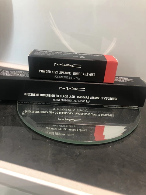 Mac Set 2 Tlg. Fullsize Mascara & Powder Lipstick
