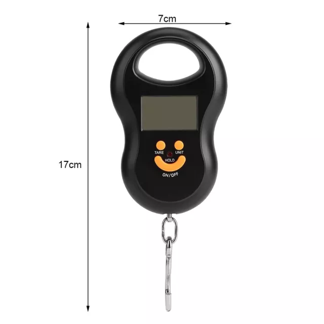 Digital Electronic Mini Scale Hanging Hook Luggage Fish Weight LCD Portable 50Kg