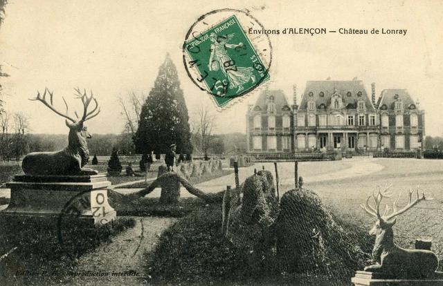 *15221 cpa environs d'Alençon - Château de Lonray
