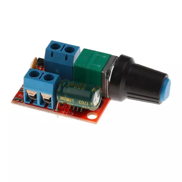 Mini Regolatore Di Velocità Pwm Motore 5a Dc 3v-35v Interruttore Di Controllo