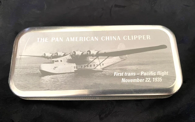 Pan American China Clipper Metal Boxed Chocolates Unopened