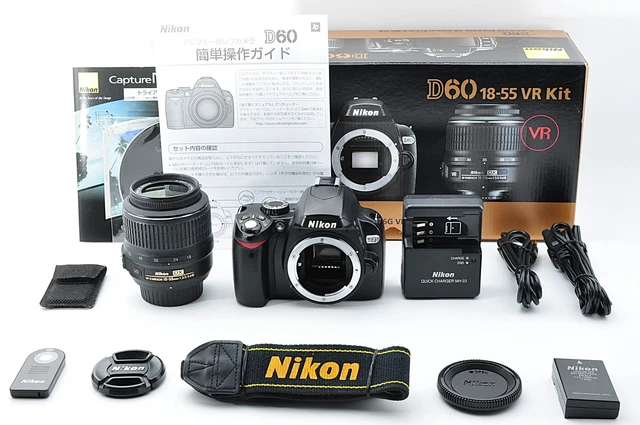 Nikon D60 18-55VRキット値下げしました Amazon.co.jp: Nikon D60 10.2MP デジタル一眼レフカメラ 18