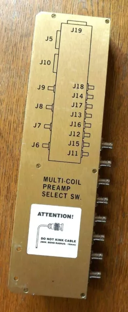 Ge 46-288546G2 Multi-Coil Select Switch Pre-Amp Mri Part  *No Exchange Required*