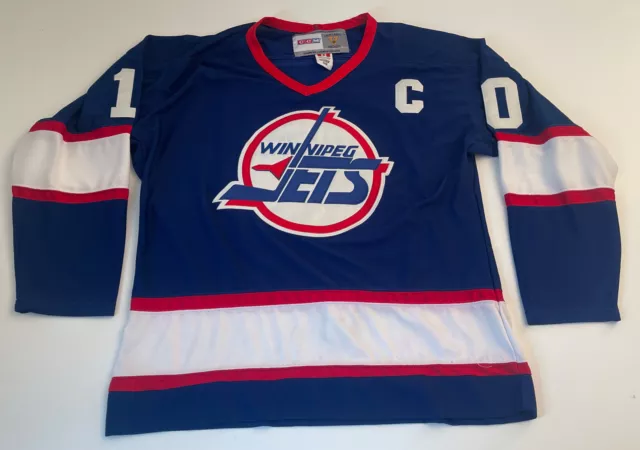 CCM Winnipeg Jets authentic jersey PROTOTYPE 80s vintage 85-86 extremely  rare 50