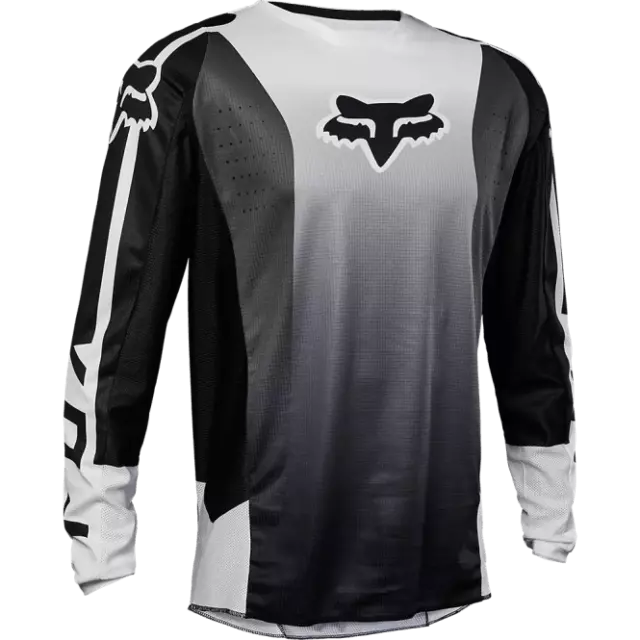 Fox Racing (adulto) Maglia Motocross 180 LEED MX (Nero/Bianco)