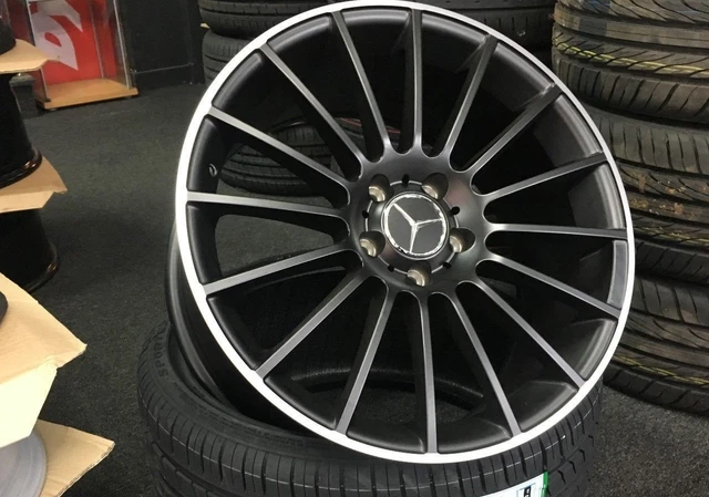 19& MERCEDES AMG C63 Style alloy wheels Staggered + 235/35/19 265/30/19 ...