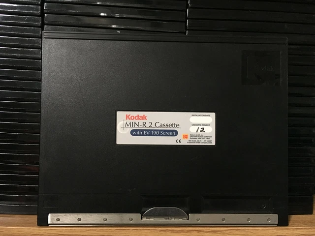 Kodak 24cm x 30cm Min-R 2 Cassette, Kodak EV 190 Screen