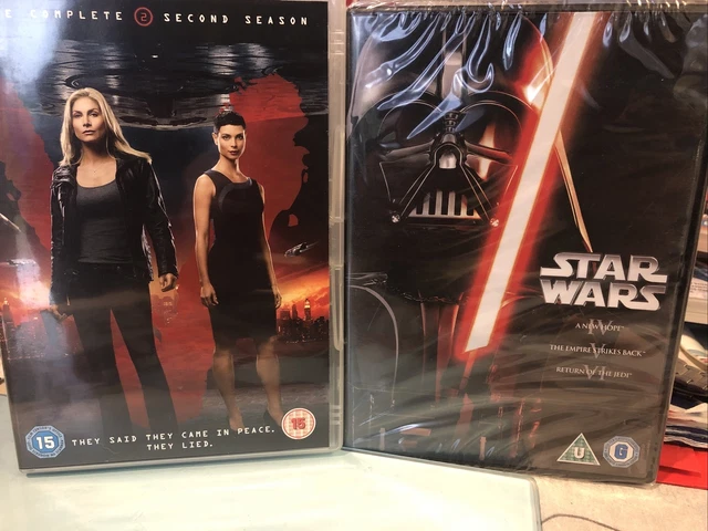 'V - THE COMPLETE SECOND SEASON DVD 2 Disc & STAR WARS TRILOGY DVD BRAND NEW