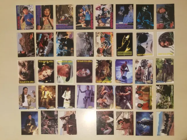 39 Action Science Fiction Cards Street Fighter Starship Trooper Tomb Raider Kong