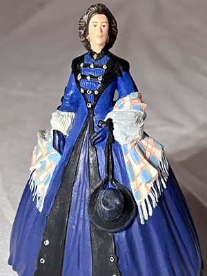 VTG 1990s Franklin Mint Gone with the Wind Small Mrs. O'Hara Resin Figurine 3.5