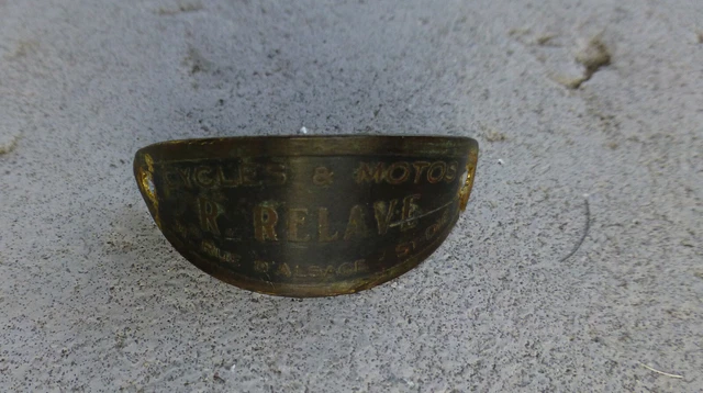 Plaque De Vélo Cycles Terrot Dijon – Badge Ancien Vélo – Club Français – Années 40