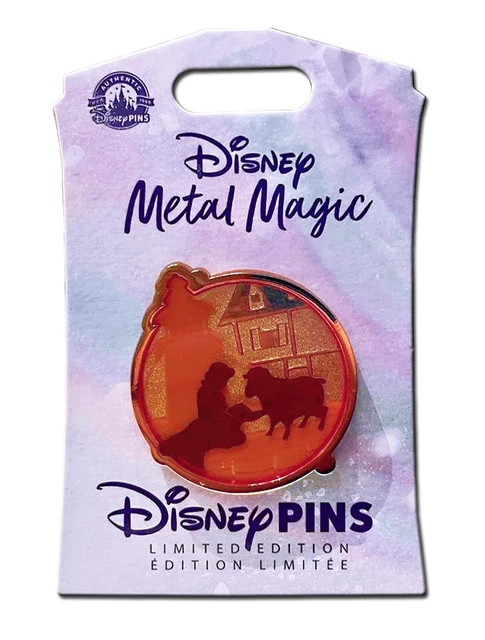Disney Parks Pin Metal Magic Belle LE 2500 Princess Beauty and the Beast