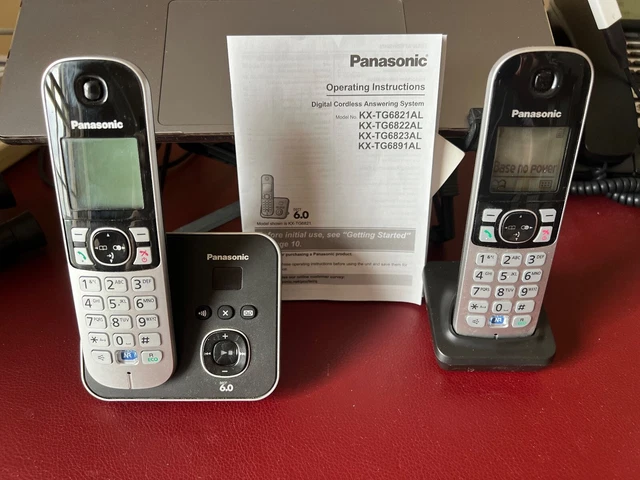 panasonic digital chordless answering KX-TG6822