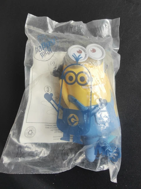 2017 McDonalds Despicable Me 3 - Vibrating Kevin Minion - Happy Meal Figure Toy