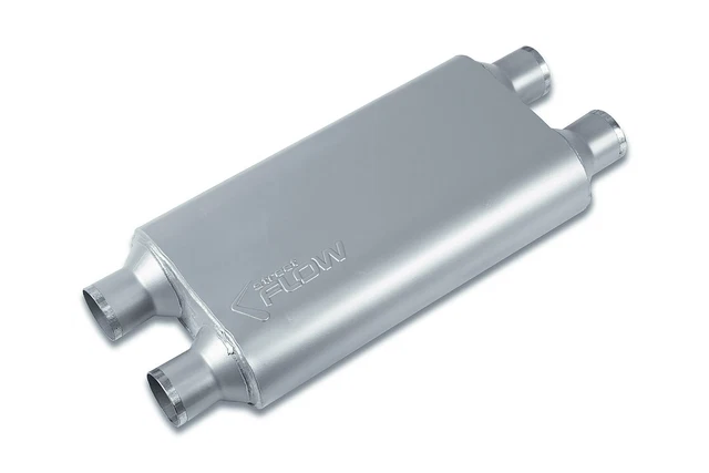 Street Flow Muffler Dual 2.25IN/Out 17BODY