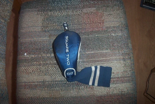 slightly used Square Two ETH  fairway 3 wood headcover with number