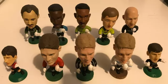 10 x CORINTHIAN GOALKEEPER FIGURES : BUNDLE