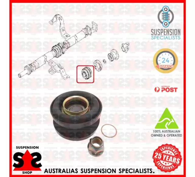 BEARING, PROPSHAFT CENTRE Bearing Suit NISSAN 180SX 2.0 180SX Coupe ...