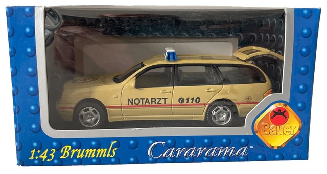 Herpa / Whitebox 1/43 Mercedes-Benz E220 W210 Notarzt - 1995 - Cream/Rouge