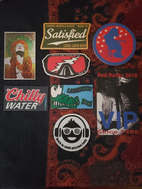 8 Widespread Panic Collectors Items Stickers/coaster/laminate/magnets Rare finds 8 Widespread Panic Collectors Items Stickers/coaster/laminate/magnets Rare finds