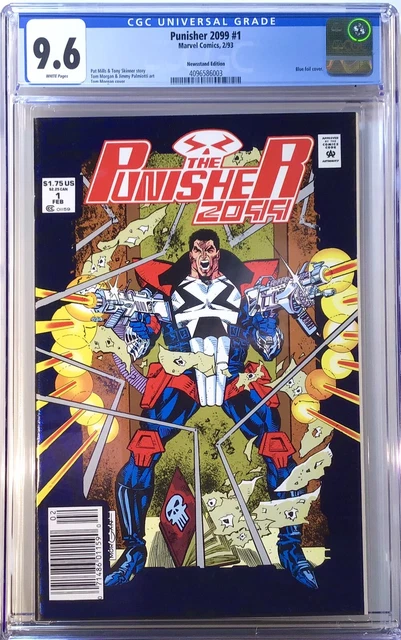 Punisher 2099 #1 cgc 9.6 Newsstand Edition (1993)
