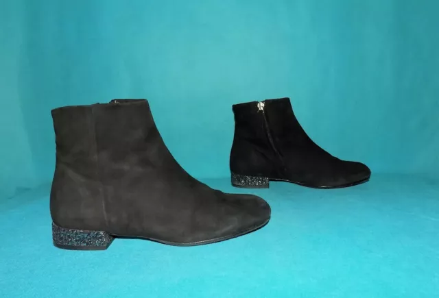 bottines boots MELLOW YELLOW en cuir velour noir pointure 36 fr