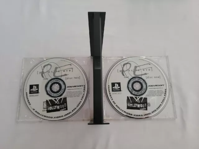 Parasite Eve, 3 disc Playstation, PS1 Black Label NTSC U/C Collector's CD