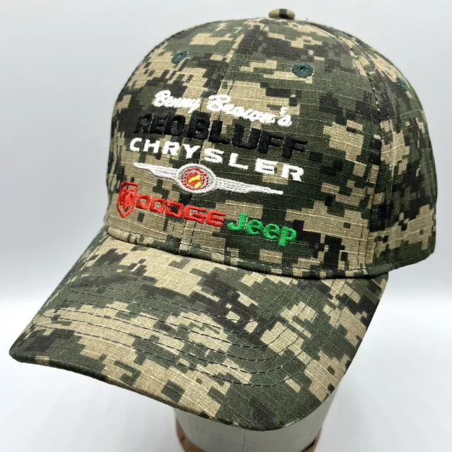 Benny Brown Red Bluff Chrysler Dodge Jeep Camouflage Baseball Cap Adjustable Hat