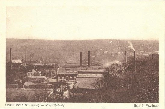 CPA 60 - SERIFONTAINE (Oise) - Vue Générale