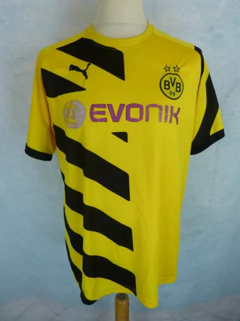 PUMA Maillot foot Homme Taille M - Borussia Dortmund - Manches Courtes - 2015