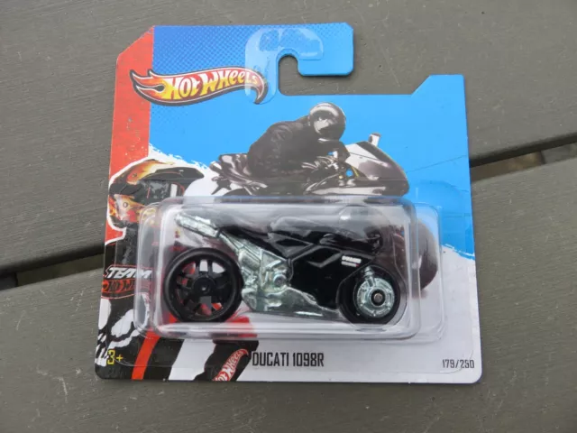 Hot Wheels Ducati 1098R schwarz OVP HW Showroom 2013 179/250 Italien Duc Modell