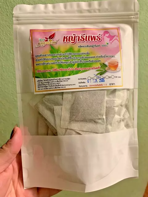 2pcs x Tea Repair Grass Fit Firm Vagina Healthy Lady Gifts Thai Herbal Dried 2