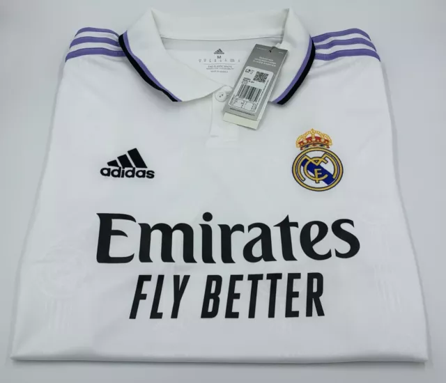 Real Madrid Adidas Trikot Größe M Fußball La Liga Spanien Neu